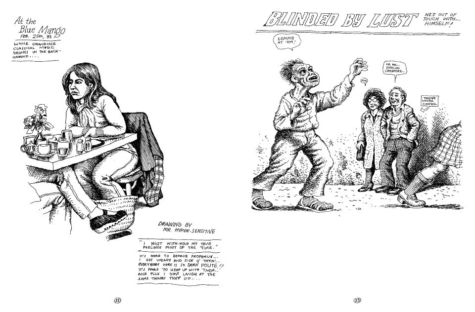 Robert Crumb Sketbooks Leseprobe