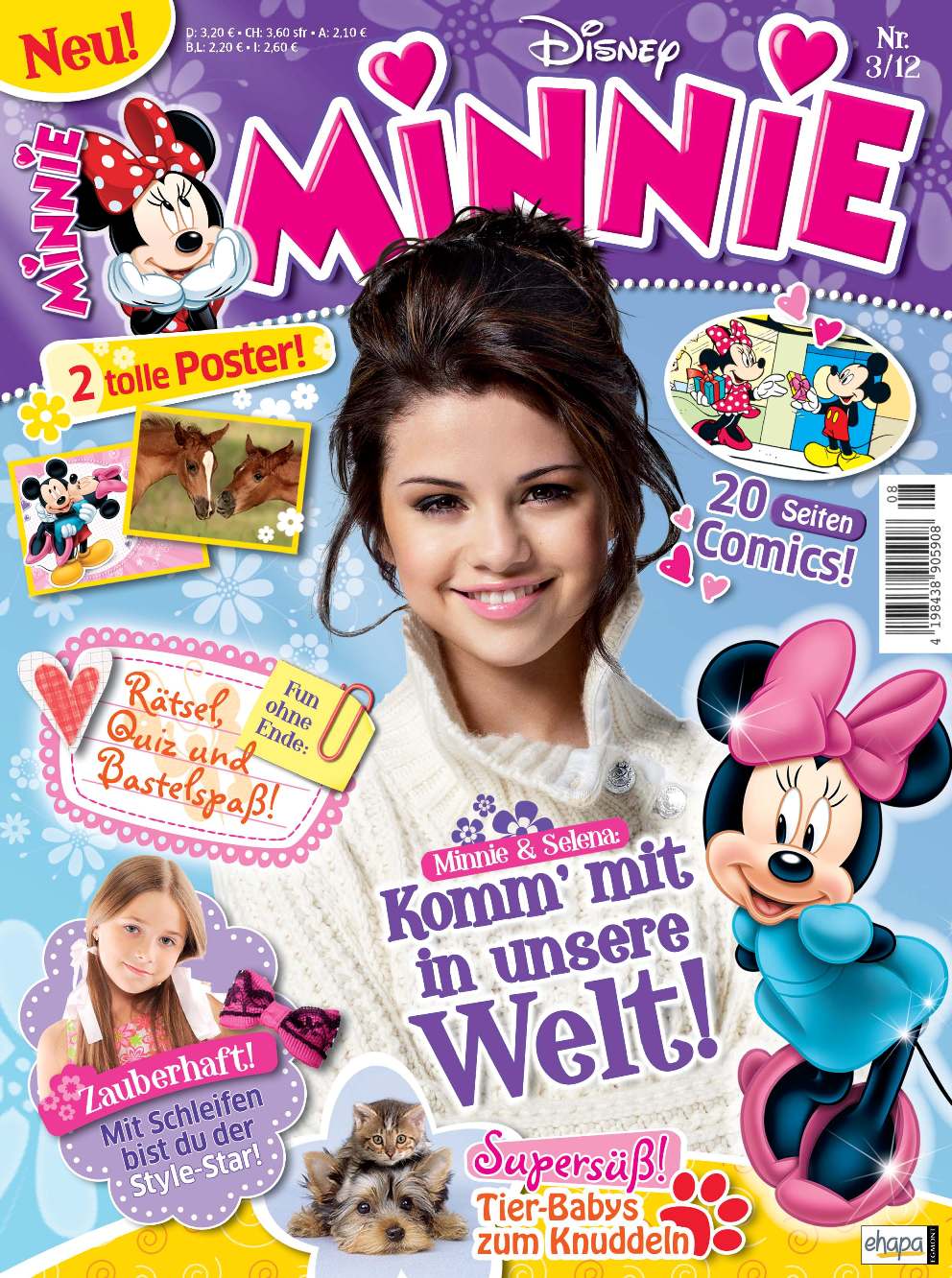 Minnie Magazin Nr. 3/2012 Titelbild