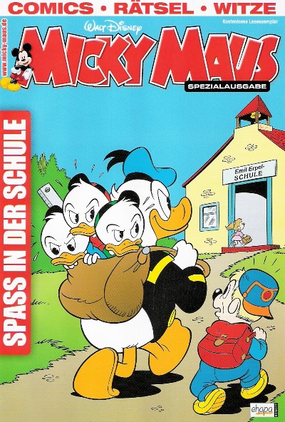 Micky Maus Spezialausgabe Titelbild