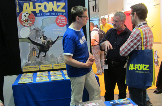 ALFONZ auf dem Comic-Salon Erlangen 2012