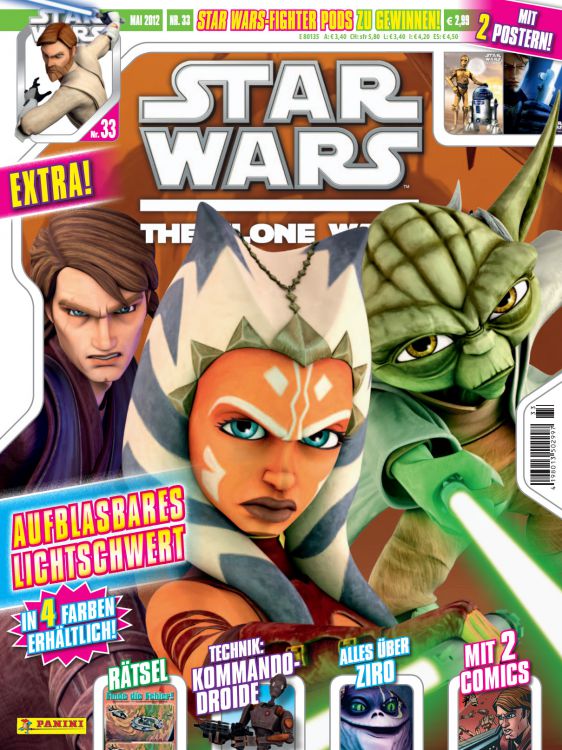 Star Wars Clone Wars Magazin Nr. 34