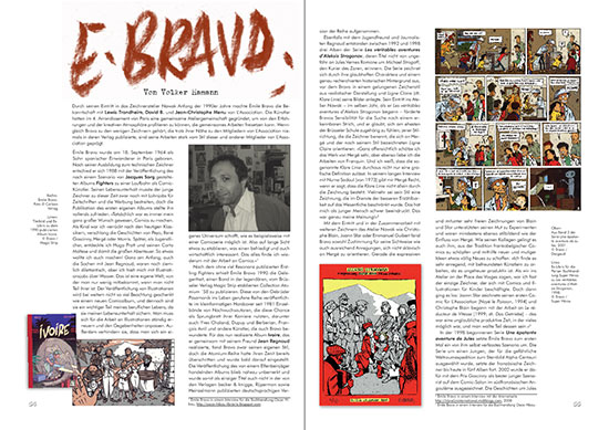 Doppelseite aus REDDITION 57