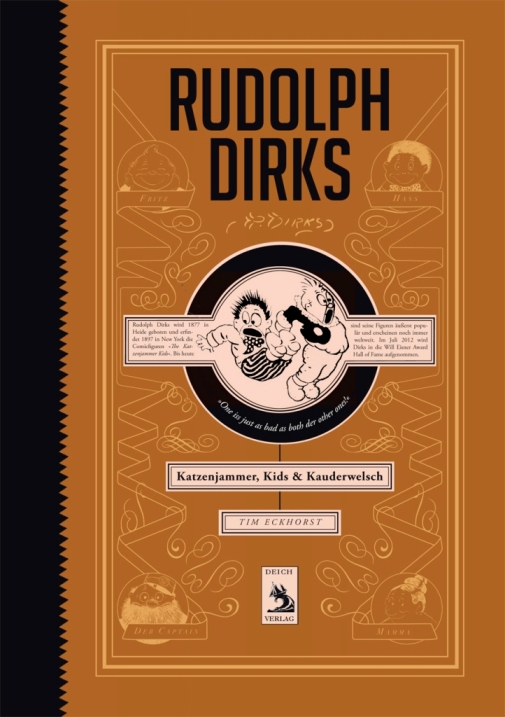 Titelbild von Tim Eckholds Buch über Rudolph Dirks