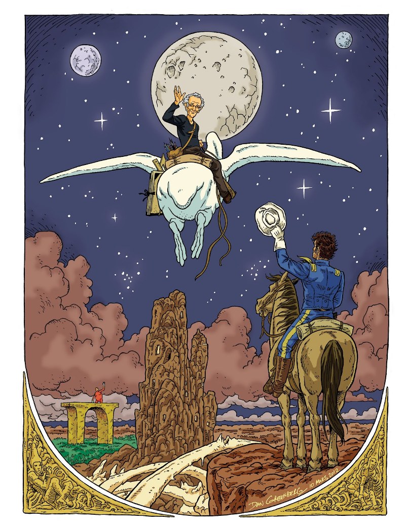 Dan Greenbergs Hommage an Gir / Moebius