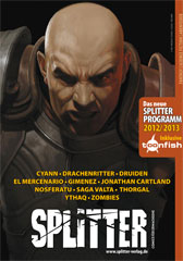 Splitter Katalog 2012-2013 Titelbild