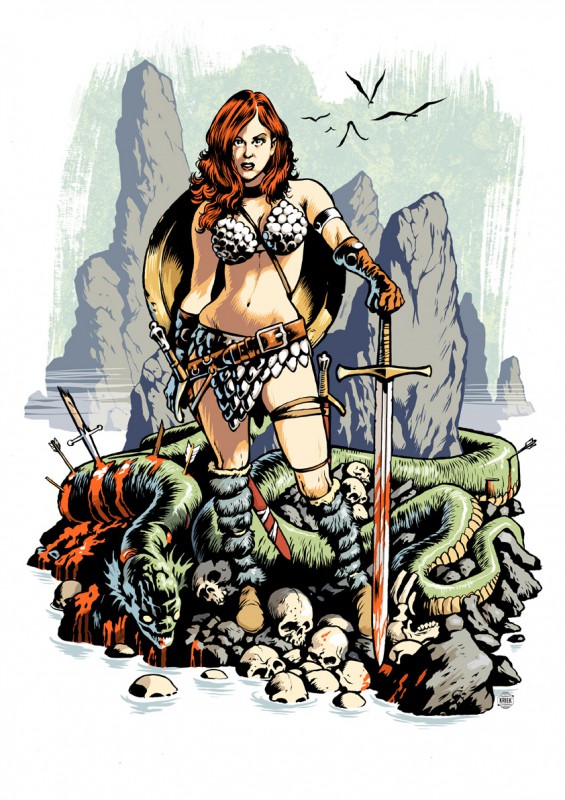 Erik Kriek: Red Sonja