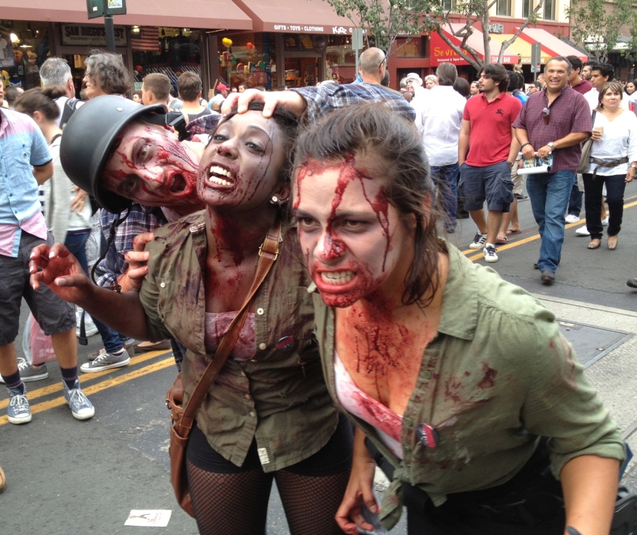 Zombie Walk in San Diego