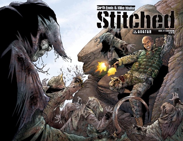 Stitched 1 Wraparound Cover