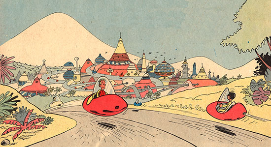 Pat mallet 1960 in Spirou