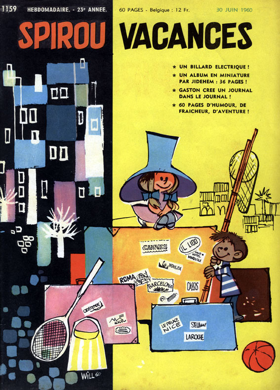 Spezialnummer zum Ferienbeginn aus dem Jahr 1960 mit Cover von Will