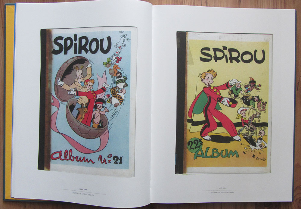 Spirou Sammelband-Cover Leseprobe