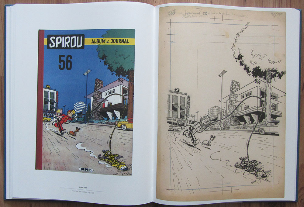 Spirou Sammelband-Cover Leseprobe