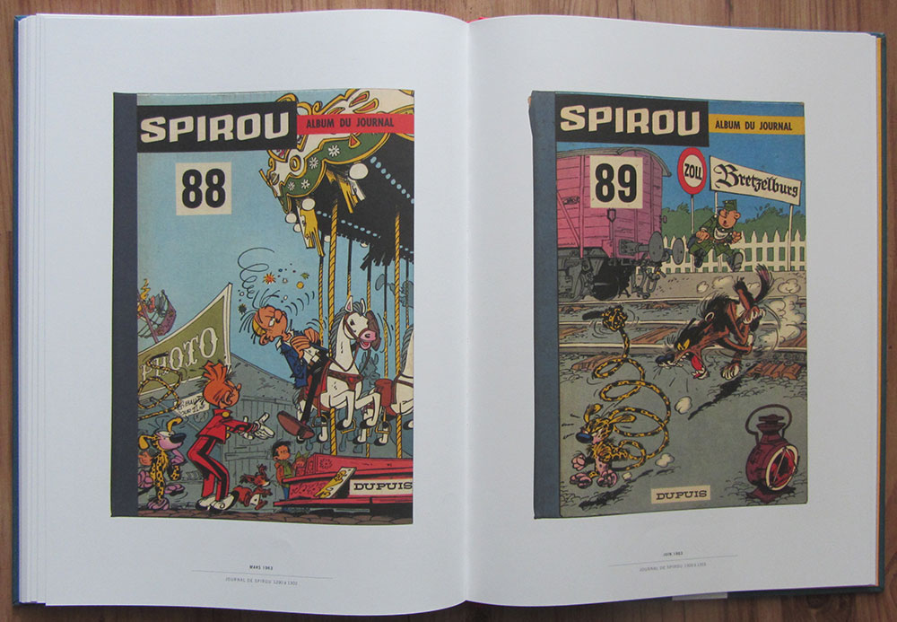 Spirou Sammelband-Cover Leseprobe