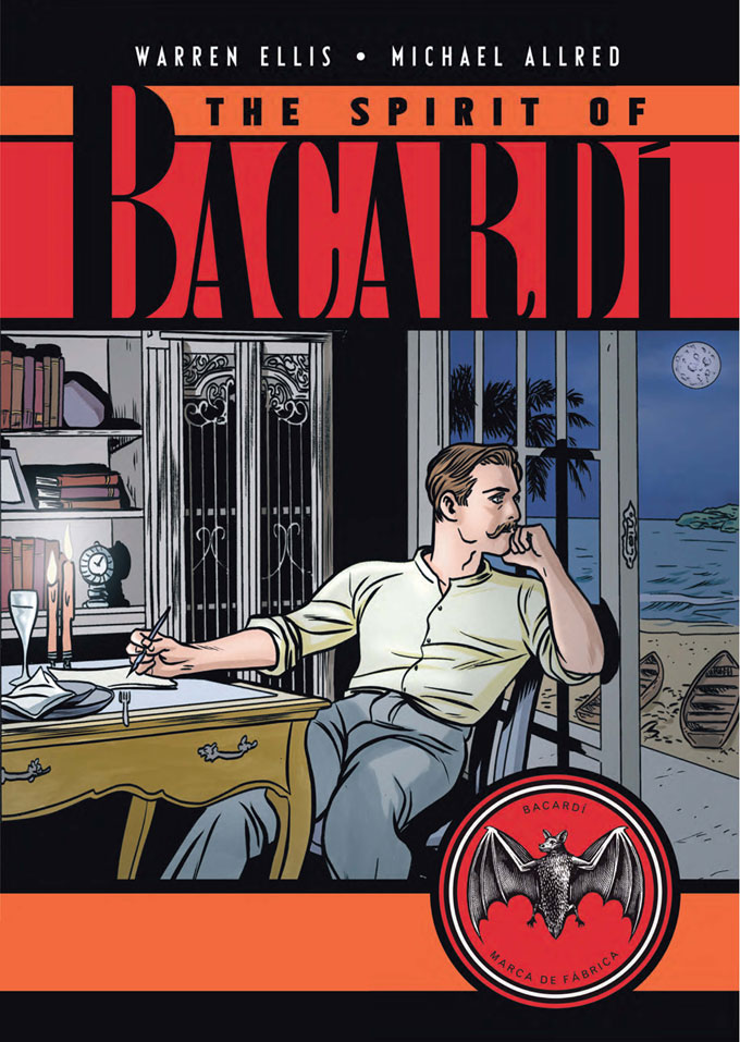 Cover des exklusiven Bacardi-Comics von Ellis und Allred