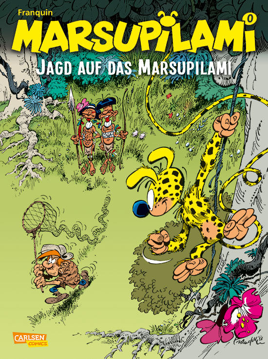 Die Serie Marsupilami wird mit einem Band 0 gestartet