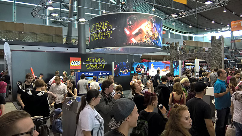 Die Macht war auch auf der Comic Con allgegenwärtig