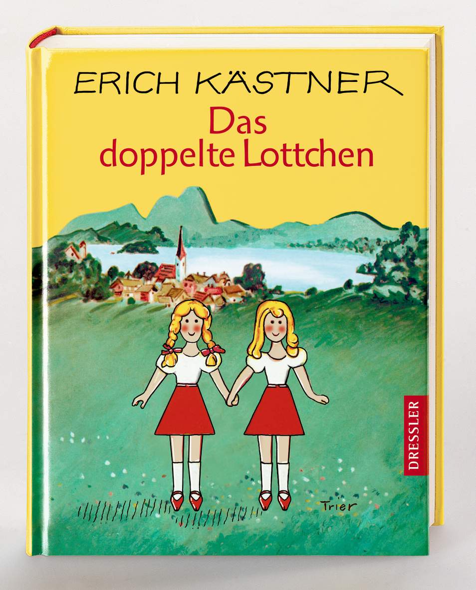 Das doppelte Lottchen Roman, Titelbild: Walter Trier