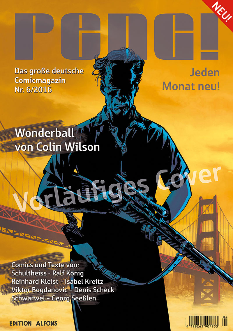 Das Titelbild von PENG! Nr. 6/2016