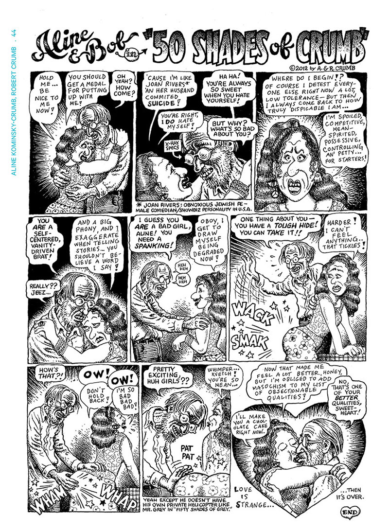 Neuer Comic von Robert Crumb in Scratches
