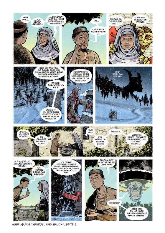 Seite 5 des Comics »Kristall und Rauch«