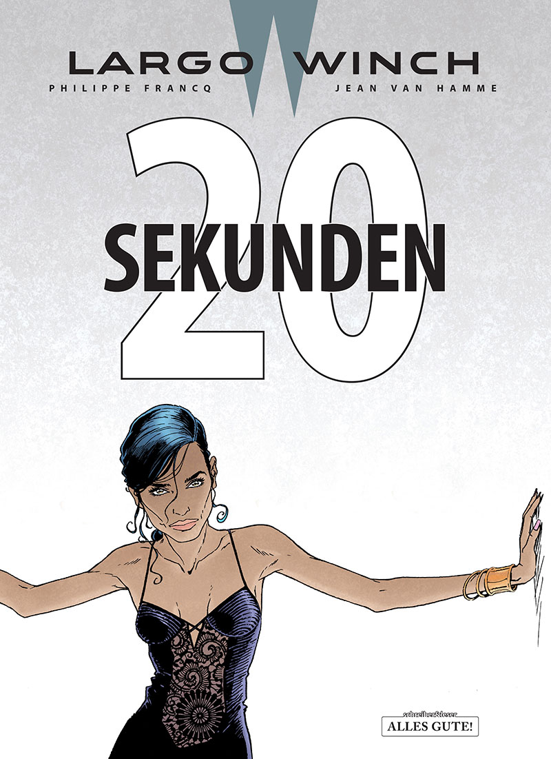 Das Titelbild des 20. Albums von Largo Winch: »20 Sekunden«