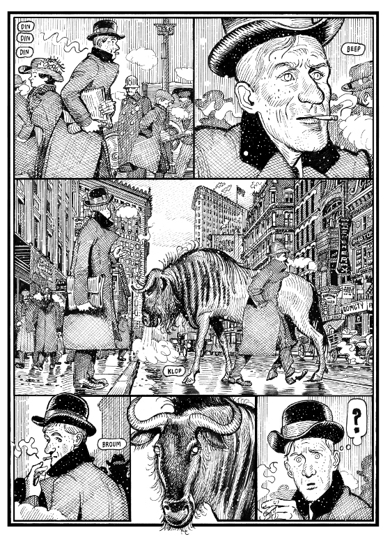 Seite aus Paolo Bacilieris "Fun".