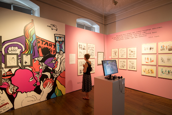 Ausstellung "Zeich(n)nen der Zeit" im Stadtmuseum