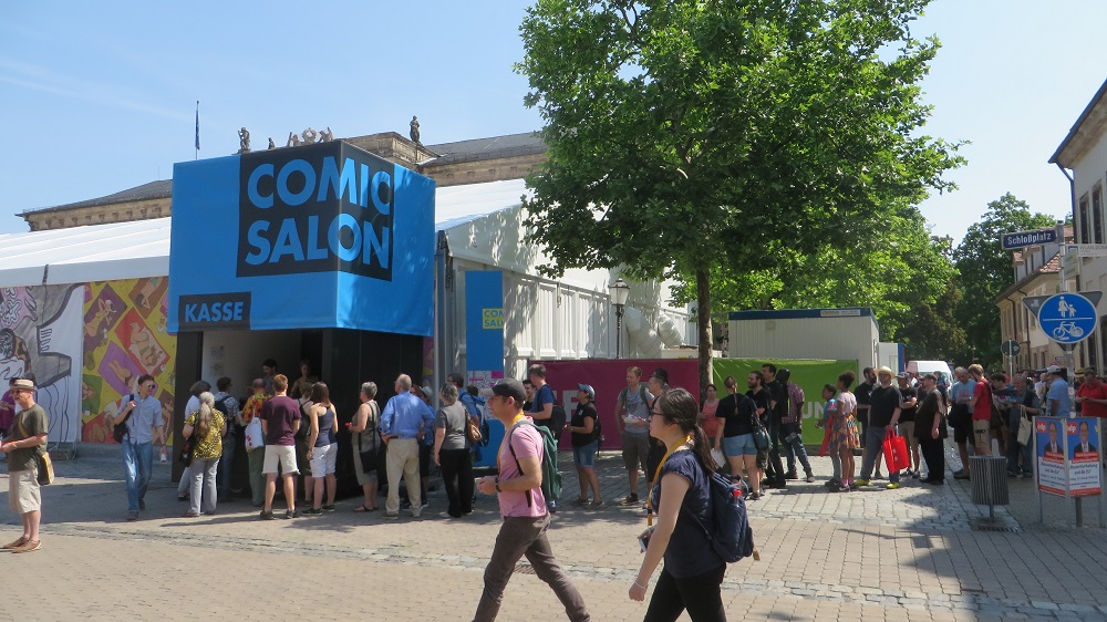 Der neue Standort 2018: Messehalle A auf dem Erlanger Schlossplatz