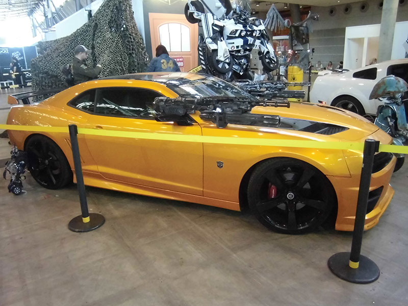 Bumblebee aus TRANSFORMERS gab sich ebenfalls die Ehre