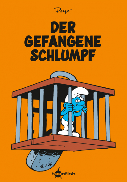 schlumpf 02 Der gefangene Schlumpf lp Cover 900px