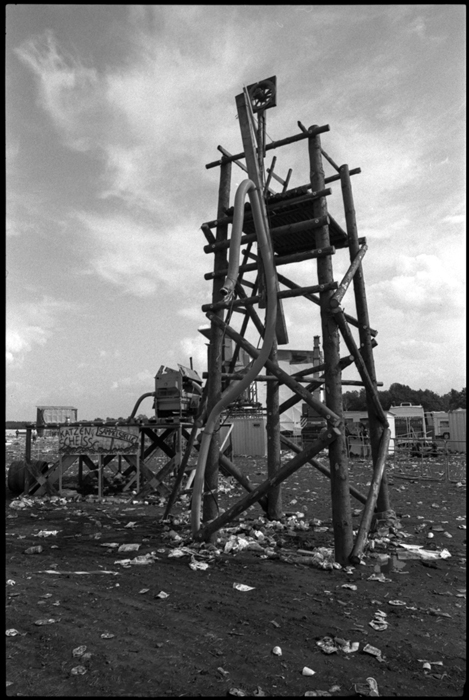 Der Turm der Schande, 1988. Foto (c) Frederic Plambeck