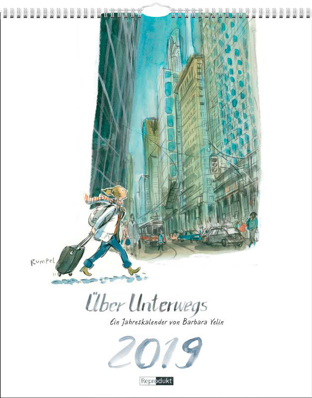 Kalender 2018 Über unterwegs