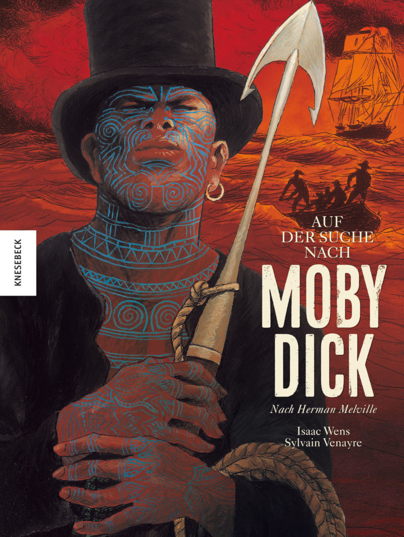 Das Titelbild der Graphic Novel Auf der Suche nach Moby Dick