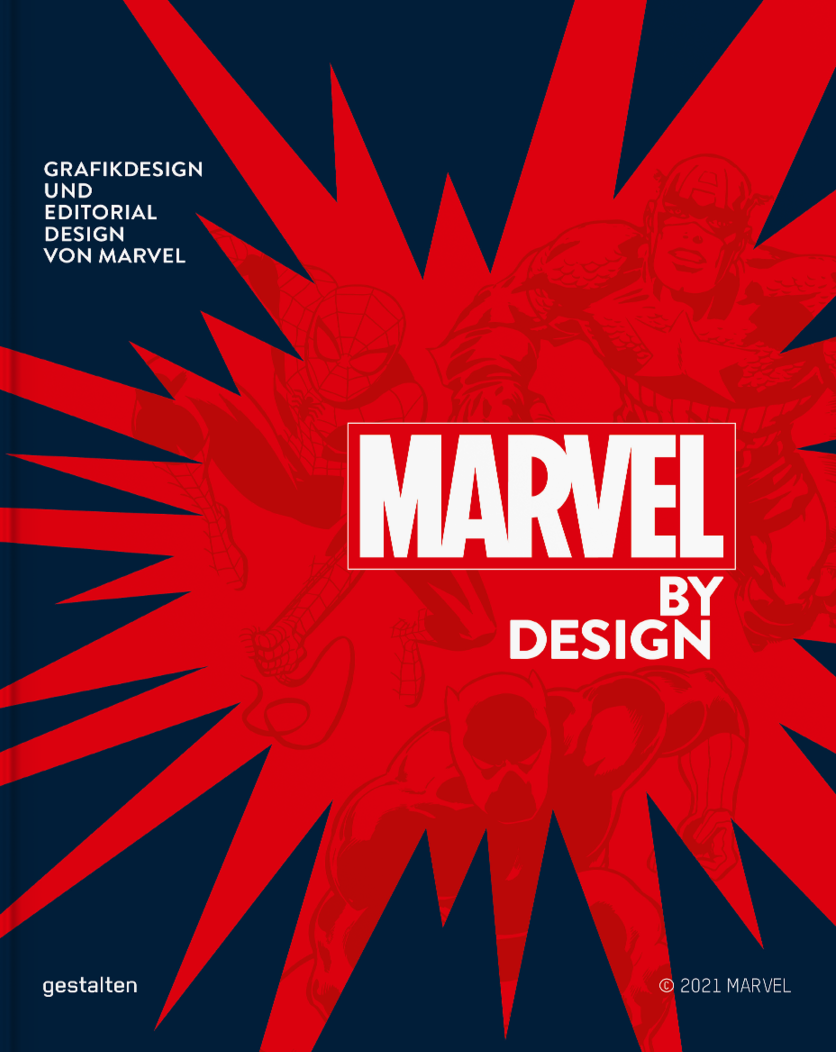 Das Titelbild von Marvel by Design