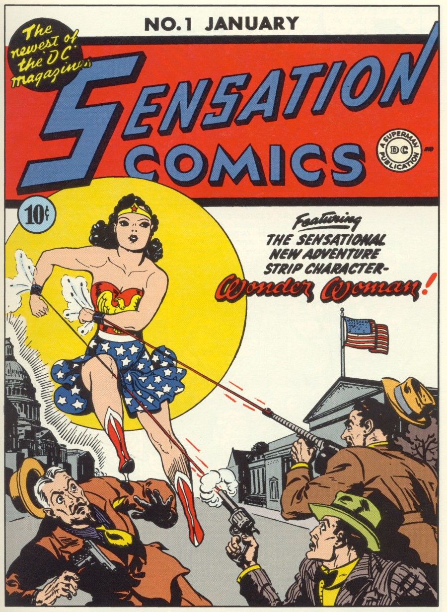 Sensation Comics #1 Titelbild