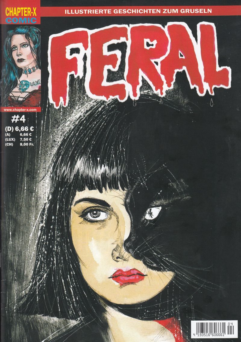 Das Titelbild von Feral Nummer 4