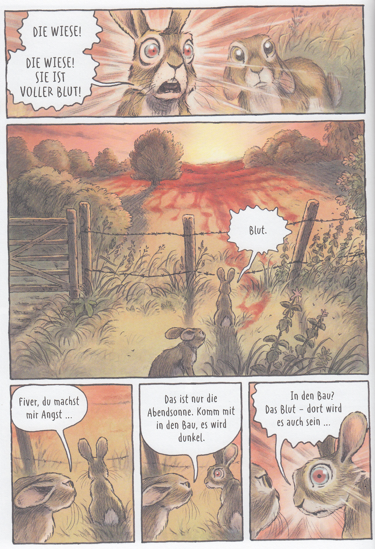 Unten am Fluss Watership Down - Die Graphic Novel Leseprobe