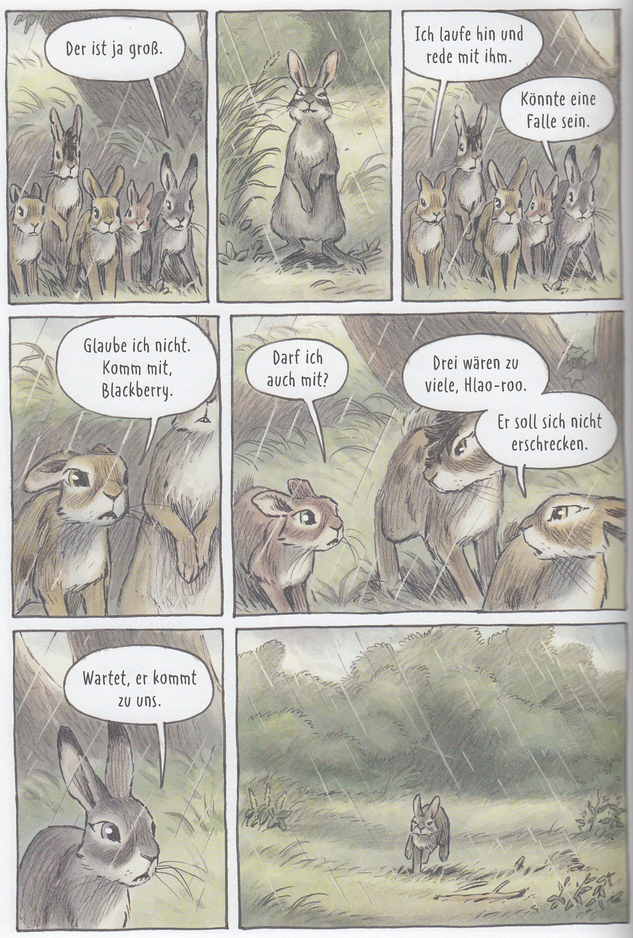 Unten am Fluss Watership Down - Die Graphic Novel Leseprobe