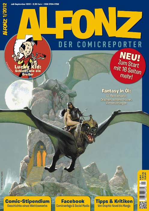 ALFONZ - Der Comicreporter Nr. 1 Titelbild