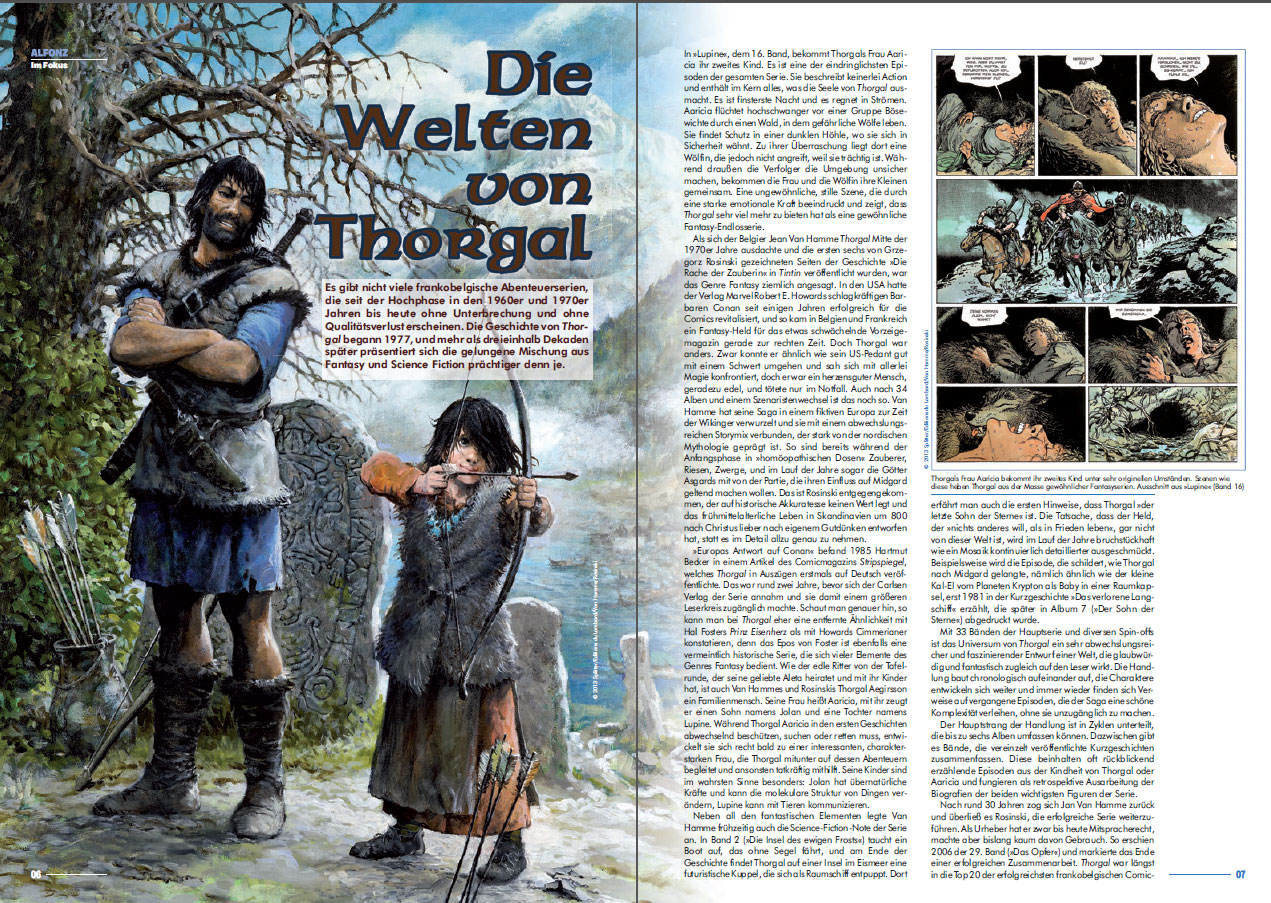 Titelthema: Die Welten von Thorgal