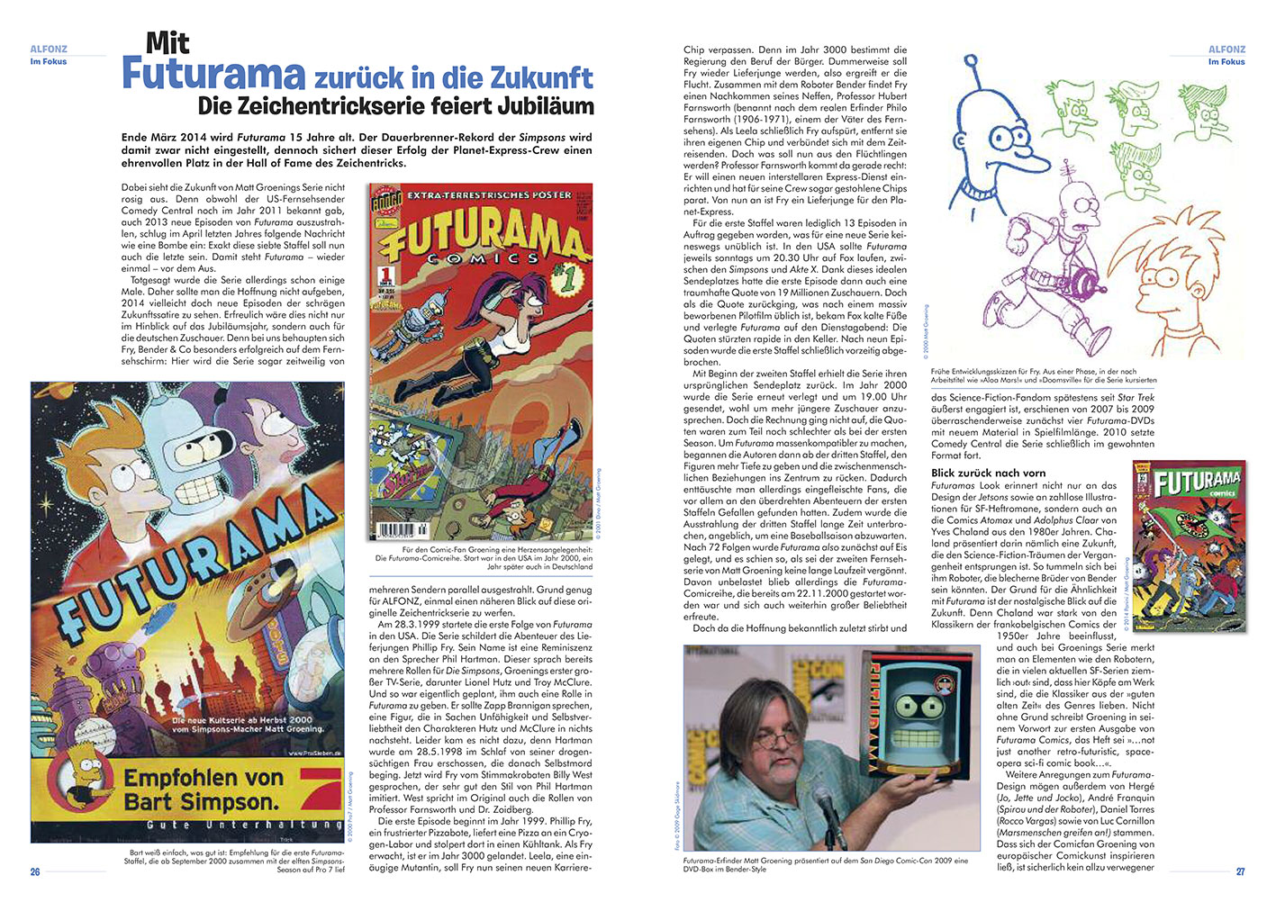 Zurück in die Zukunft: Futurama wird 15