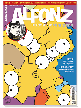 Das Titelbild von Alfonz 2/2024