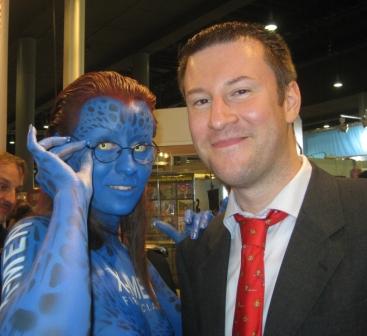 Alexander Bubenheimer trifft Mystique von den X-Men