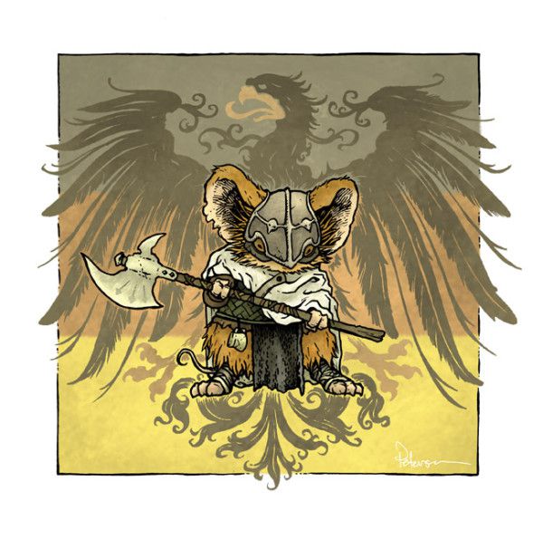 Mouse Guard Druck für Cross Cult
