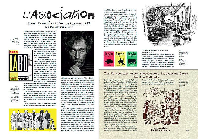 Doppelseite aus REDDITION 57