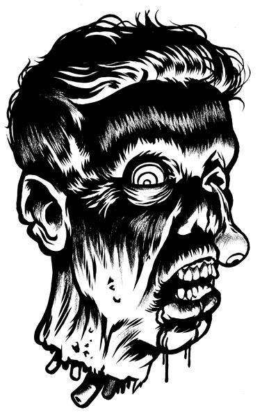 Erik Kriek Zombiekopf
