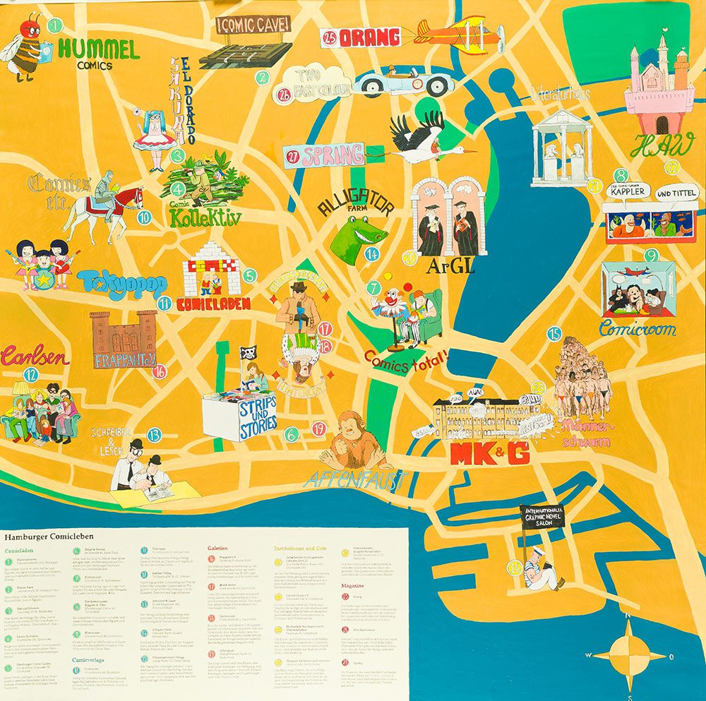 Verena Braun, Comicleben in Hamburg, 2013, © Verena Braun«