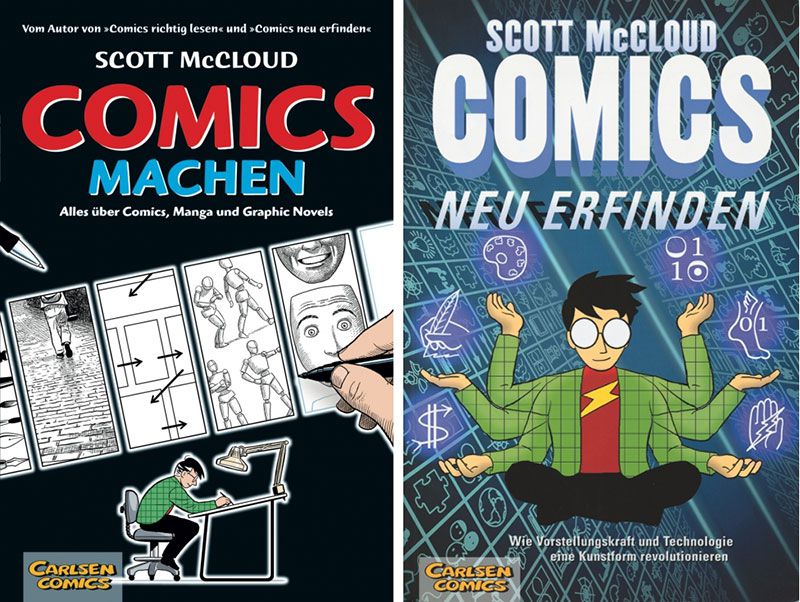 Die Bücher von Scott McCloud erscheinen bei Carlsen