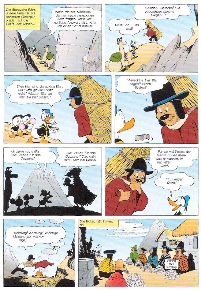 Länder, Enten, Abenteuer Beispielseite