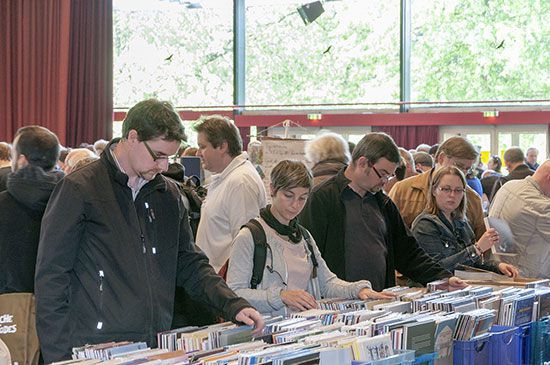 Besucher auf der 75. Intercomic im Frühjahr 2014